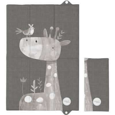 Ceba Baby Matelas à langer pliable 40 x 60 cm – Matelas à langer de voyage pour les déplacements, Basic (Friendly Giraffe) Ceba Baby Matelas à langer pliable 40 x 60 cm – Matelas à langer de voyage pour les déplacements, Basic (Friendly Giraffe)