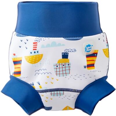 Splash About Happy Nappy Couche de Bain Réutilisable (6-12 Mois, Tug Boats) Splash About Happy Nappy Couche de Bain Réutilisable (6-12 Mois, Tug Boats)
