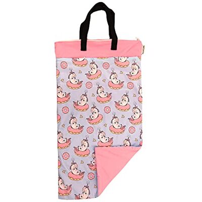 avo + cado Avo&Cado Duo Poche de protection pour bébé avec poche sèche Motif licornes Taille XL avo + cado Avo&Cado Duo Poche de protection pour bébé avec poche sèche Motif licornes Taille XL