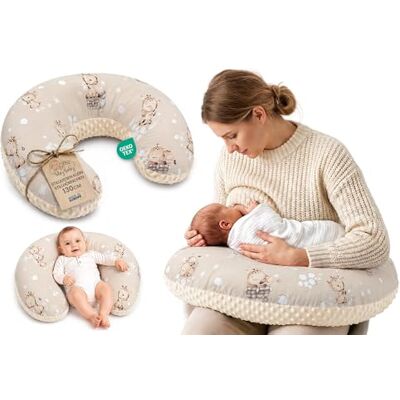 Totsy Baby Coussin allaitement bébé 130 cm forme C coussin d'allaitement Nursing Pillow – housse Minky amovible ergonomique lavable maternité nourrisson déhoussable Oeko-Tex Girafes Totsy Baby Coussin allaitement bébé 130 cm forme C coussin d'allaitement Nursing Pillow – housse Minky amovible ergonomique lavable maternité nourrisson déhoussable Oeko-Tex Girafes