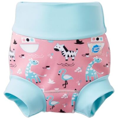 Splash About Happy Nappy Couche de Natation, Nina's Ark, 6-12 Mois Splash About Happy Nappy Couche de Natation, Nina's Ark, 6-12 Mois