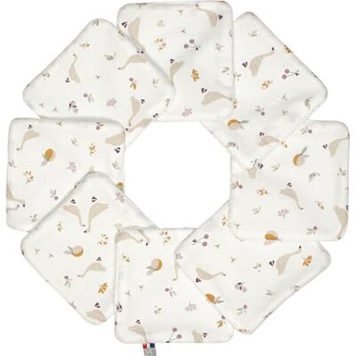 Sevira Kids Lingettes bébé lavables 8 pièces, Sidonia Made in France Sevira Kids Lingettes bébé lavables 8 pièces, Sidonia Made in France
