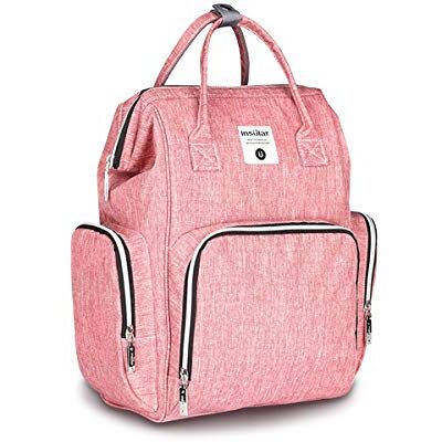 SONARIN Premium Sac à Dos à Langer Bébé étanche Avec Sangle de Poussette,Sac à Couches, Organisateur de Sac à Dos de Voyage Avec Des Sacs Isolés par Bouteille,Grande Capacité, élégant et Durable(Rose) SONARIN Premium Sac à Dos à Langer Bébé étanche Avec Sangle de Poussette,Sac à Couches, Organisateur de Sac à Dos de Voyage Avec Des Sacs Isolés par Bouteille,Grande Capacité, élégant et Durable(Rose)