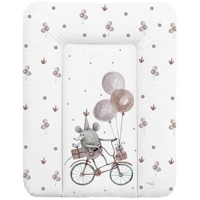 Ceba Baby Matelas à langer – Matelas à langer doux – Coussin à langer lavable pour filles et enfants – certifié Öko-Tex – imperméable – 75 x 50 cm – Souris à vélo Ceba Baby Matelas à langer – Matelas à langer doux – Coussin à langer lavable pour filles et enfants – certifié Öko-Tex – imperméable – 75 x 50 cm – Souris à vélo