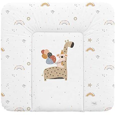 Ceba Baby ® Matelas à langer, doux, pour garçons et filles, 75 x 72 cm, imperméable et lavable, certifié Oeko-Tex® 100, fabriqué en UE, motif girafe Ceba Baby ® Matelas à langer, doux, pour garçons et filles, 75 x 72 cm, imperméable et lavable, certifié Oeko-Tex® 100, fabriqué en UE, motif girafe