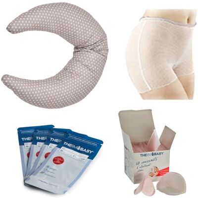 Thermobaby PACK Maternité Et Allaitement Complet Coussin D’Allaitement Slips De Maternité Lavables Sachets De Conservation Lait Maternel Et Coussinets D’Allaitement Confort Et Soutien Thermobaby PACK Maternité Et Allaitement Complet Coussin D’Allaitement Slips De Maternité Lavables Sachets De Conservation Lait Maternel Et Coussinets D’Allaitement Confort Et Soutien