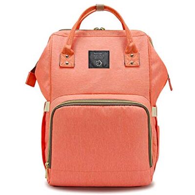 SONARIN Sac à Dos à Langer Bébé étanche,Sac à Couches, Organisateur de Sac à Dos de Voyage Multifonctions Avec Des Sacs Isolés par Bouteille,Grande Capacité, élégant,Idéal Cadeau(Orange) SONARIN Sac à Dos à Langer Bébé étanche,Sac à Couches, Organisateur de Sac à Dos de Voyage Multifonctions Avec Des Sacs Isolés par Bouteille,Grande Capacité, élégant,Idéal Cadeau(Orange)