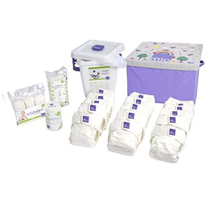 Mitac , Miosolo Kit Premium de la Naissance à la Propreté Blanc 1 Unité Mitac , Miosolo Kit Premium de la Naissance à la Propreté Blanc 1 Unité
