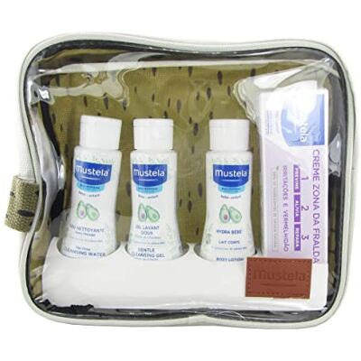 Mustela Taupe Indispensable Bag , 4 Unité (Lot De 1) Mustela Taupe Indispensable Bag , 4 Unité (Lot De 1)