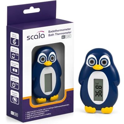 scala SC 1280 Thermomètre de bain numérique Motif pingouin scala SC 1280 Thermomètre de bain numérique Motif pingouin