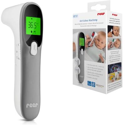 Reer 4in1 Colour MaxTemp Thermomètre médical infrarouge Reer 4in1 Colour MaxTemp Thermomètre médical infrarouge