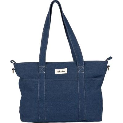 Béaba , Sac à Langer Madrid Modulable 22L, Tote Bag Grande Capacité, Sac à Langer Bébé Maman Papa avec 11 Poches, Poche Isotherme, Attache Poussette, Tapis à Langer Matelassé, Denim Béaba , Sac à Langer Madrid Modulable 22L, Tote Bag Grande Capacité, Sac à Langer Bébé Maman Papa avec 11 Poches, Poche Isotherme, Attache Poussette, Tapis à Langer Matelassé, Denim