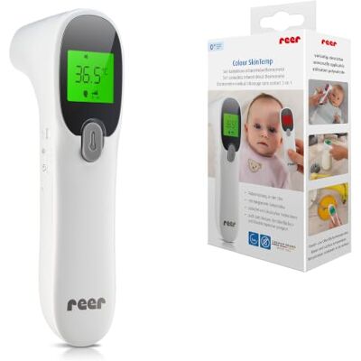 Reer Colour SkinTemp 3in1 Thermomètre médical infrarouge sans contact Reer Colour SkinTemp 3in1 Thermomètre médical infrarouge sans contact