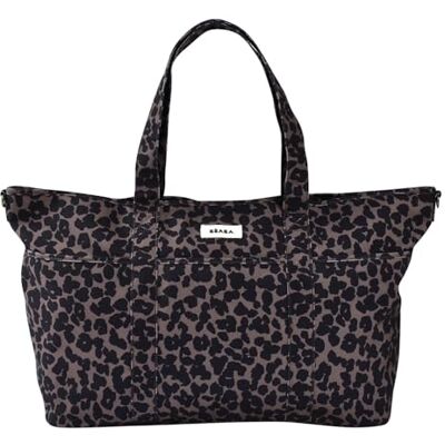 Béaba , Sac à Langer Madrid XXL- 44L– Tote Bag Grande Capacité, Sac à Langer Maman Papa avec 11 Poches, Poche Isotherme, Attache Poussette Intégrée, Tapis à Langer Matelassé, Léopard Béaba , Sac à Langer Madrid XXL- 44L– Tote Bag Grande Capacité, Sac à Langer Maman Papa avec 11 Poches, Poche Isotherme, Attache Poussette Intégrée, Tapis à Langer Matelassé, Léopard