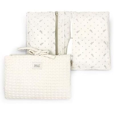 Babyshower Pochette gaufrée vanille pour bébé Babyshower Pochette gaufrée vanille pour bébé