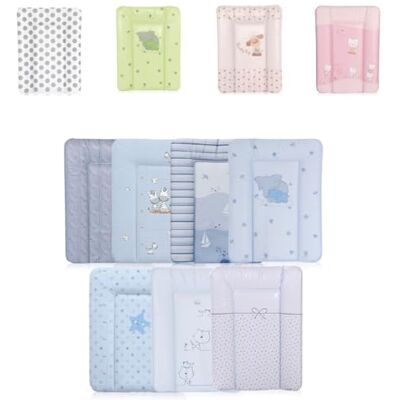 Lorelli Softy Matelas à langer lavable rembourré avec bords surélevés Bleu 50 x 70 cm Lorelli Softy Matelas à langer lavable rembourré avec bords surélevés Bleu 50 x 70 cm