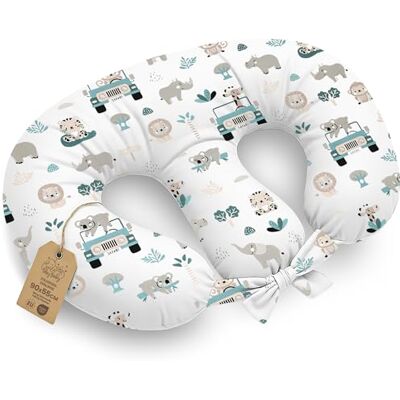 Totsy Baby Coussin Allaitement Jumeaux XXL 90x50 cm en forme de Croissant – Coussin Double déhoussable avec housse en coton – Nursing Pillow Twins avec Sangles de maintien Oeko-Tex Afrique Totsy Baby Coussin Allaitement Jumeaux XXL 90x50 cm en forme de Croissant – Coussin Double déhoussable avec housse en coton – Nursing Pillow Twins avec Sangles de maintien Oeko-Tex Afrique