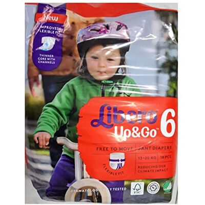 Libero UP e GO PANN 6 13-20kg 18PZ Libero UP e GO PANN 6 13-20kg 18PZ
