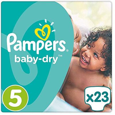 Pampers Baby Dry T5 Jr 11-25kg x23 couches Pampers Baby Dry T5 Jr 11-25kg x23 couches