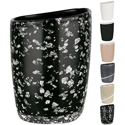 Spirella 10.16527 Verre à Dents Etna-Glitter Noir Spirella 10.16527 Verre à Dents Etna-Glitter Noir
