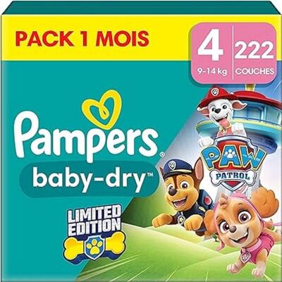 Pampers Baby-Dry Modèle Gr. 4 - Couches Pampers Baby-Dry Modèle Gr. 4 - Couches