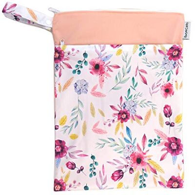 avo + cado Avo&Cado Duo Sac étanche avec compartiment sec Motif fleurs/rose Taille M avo + cado Avo&Cado Duo Sac étanche avec compartiment sec Motif fleurs/rose Taille M