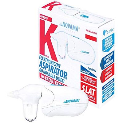 NOVAMA Aspirateur nasal Blanc K NOVAMA Aspirateur nasal Blanc K