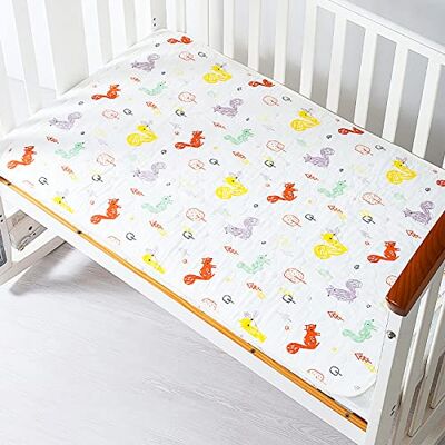 SONARIN Bébé Matelas à Langer,Imperméable Respirant Cotton Tapis à Langer Protège Matelas Coussin de Lit Coussinet D'urine Portable Réutilisable pour Nouveau-Né Tout-Petit 70x110cm(Écureuil) SONARIN Bébé Matelas à Langer,Imperméable Respirant Cotton Tapis à Langer Protège Matelas Coussin de Lit Coussinet D'urine Portable Réutilisable pour Nouveau-Né Tout-Petit 70x110cm(Écureuil)