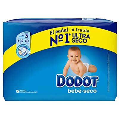 DODOT 8001841487861 Couches Taille 3 Multicolore Taille unique 1 DODOT 8001841487861 Couches Taille 3 Multicolore Taille unique 1