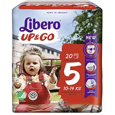 Libero up e go pann 5 10-14kg 20 pezzi Libero up e go pann 5 10-14kg 20 pezzi