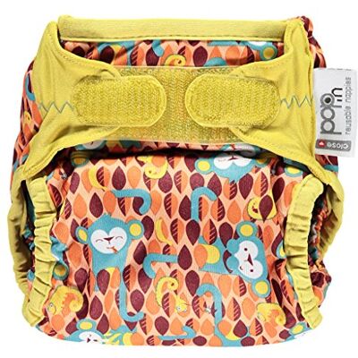 Close Pop-In Couche en tissu réutilisable, multicolore (Ticky and Bert), 3,18-16 kg Close Pop-In Couche en tissu réutilisable, multicolore (Ticky and Bert), 3,18-16 kg