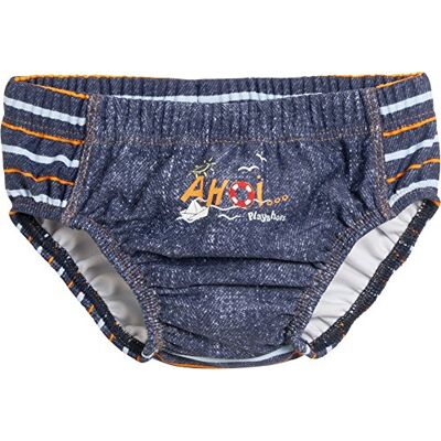 Playshoes Windelhose Ahoi mit UV-Schutz, Couche Culotte De Bain Bébé garçon, Bleu (jeansblau), 62 (Taille fabricant: 62/68) Playshoes Windelhose Ahoi mit UV-Schutz, Couche Culotte De Bain Bébé garçon, Bleu (jeansblau), 62 (Taille fabricant: 62/68)
