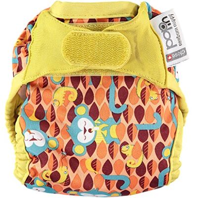 Close Pop-In Couche en tissu réutilisable Multicolore (Ticky and Bert), 0-3 mois (2-5,5 kg) Close Pop-In Couche en tissu réutilisable Multicolore (Ticky and Bert), 0-3 mois (2-5,5 kg)