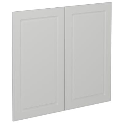 Vicco Façade de cuisine "R-Line", Blanc campagne, 79.2x71.3cm façade de meuble pour meuble sous-évier, adapté aux armoires de cuisine R-Line pour une installation facile Vicco Façade de cuisine "R-Line", Blanc campagne, 79.2x71.3cm façade de meuble pour meuble sous-évier, adapté aux armoires de cuisine R-Line pour une installation facile