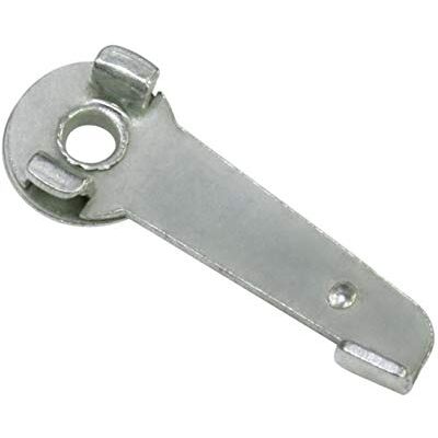 Gardinia Lot de 2 supports de plafond pour rail en aluminium de 13 mm avec matériel de fixation en métal galvanisé Gardinia Lot de 2 supports de plafond pour rail en aluminium de 13 mm avec matériel de fixation en métal galvanisé