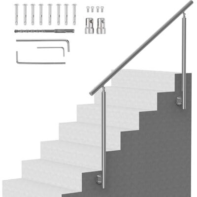 VEVOR SSH-1SW-150-0 Rampe Escalier, Blanc VEVOR SSH-1SW-150-0 Rampe Escalier, Blanc