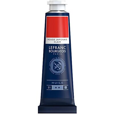 Lefranc Bourgeois 810008 Peinture à l'huile fine, résistante à la lumière avec un excellent pouvoir couvrant et une intensité de couleur élevée, consistance uniforme et miscibilité optimale, tube de Lefranc Bourgeois 810008 Peinture à l'huile fine, résistante à la lumière avec un excellent pouvoir couvrant et une intensité de couleur élevée, consistance uniforme et miscibilité optimale, tube de