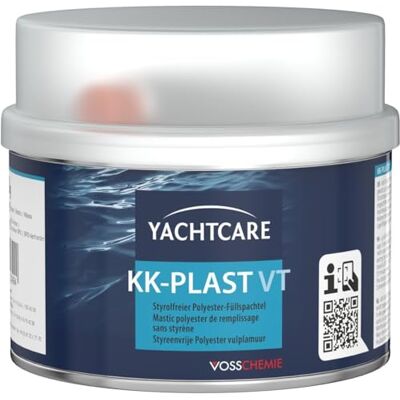 Yachtcare Mastic polyester 250 g – Mastic de remplissage 2K sans styrène – Faible rétrécissement – Sèche rapidement – Idéal pour voiture, bateau, métal et fibre de verre Yachtcare Mastic polyester 250 g – Mastic de remplissage 2K sans styrène – Faible rétrécissement – Sèche rapidement – Idéal pour voiture, bateau, métal et fibre de verre