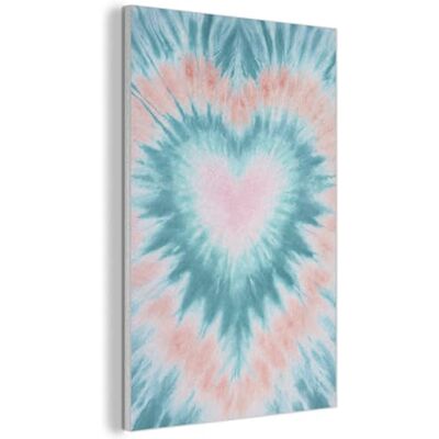 MuchoWow © Panneau Acoustique decoratif Mural Acoustic Panels Feutre Murale 40x60 cm Plaque isolante anti bruit Mur Panneaux En forme de cœur Tie dye Teintes pastel Vert clair MuchoWow © Panneau Acoustique decoratif Mural Acoustic Panels Feutre Murale 40x60 cm Plaque isolante anti bruit Mur Panneaux En forme de cœur Tie dye Teintes pastel Vert clair