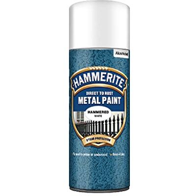 Hammerite 5084784 Peinture pour métal Blanc martelé 400 ml (Aérosol) Hammerite 5084784 Peinture pour métal Blanc martelé 400 ml (Aérosol)