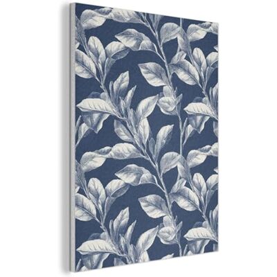 MuchoWow © Panneau Acoustique decoratif Mural Acoustic Panels Feutre Murale 50x70 cm Plaque isolante anti bruit Mur Panneaux Botanique Motif Bleu MuchoWow © Panneau Acoustique decoratif Mural Acoustic Panels Feutre Murale 50x70 cm Plaque isolante anti bruit Mur Panneaux Botanique Motif Bleu