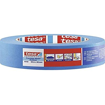 tesa 4440 Ruban de masquage de précision extérieur Bleu 38 mm 50 m tesa 4440 Ruban de masquage de précision extérieur Bleu 38 mm 50 m