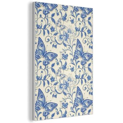 MuchoWow © Panneau Acoustique decoratif Mural Acoustic Panels Feutre Murale 60x90 cm Plaque isolante anti bruit Mur Panneaux Papillons Fleurs Bleu Botanique MuchoWow © Panneau Acoustique decoratif Mural Acoustic Panels Feutre Murale 60x90 cm Plaque isolante anti bruit Mur Panneaux Papillons Fleurs Bleu Botanique