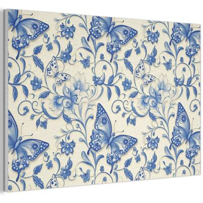 MuchoWow © Panneau Acoustique decoratif Mural Acoustic Panels Feutre Murale 90x60 cm Plaque isolante anti bruit Mur Panneaux Papillons Fleurs Bleu Botanique MuchoWow © Panneau Acoustique decoratif Mural Acoustic Panels Feutre Murale 90x60 cm Plaque isolante anti bruit Mur Panneaux Papillons Fleurs Bleu Botanique