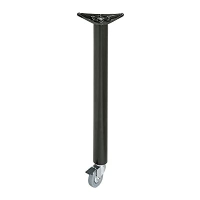 Amig Pied en acier noir Mod.7 avec un roulettes pivotantes et frein pour tables de bureau, bureau avec réglage hauteur 10 mm Dimensions : 870 x 60 x 1,2 mm Résistance 15 kg/jambe incluse vis Amig Pied en acier noir Mod.7 avec un roulettes pivotantes et frein pour tables de bureau, bureau avec réglage hauteur 10 mm Dimensions : 870 x 60 x 1,2 mm Résistance 15 kg/jambe incluse vis