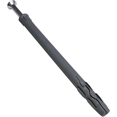 AERZETIX C57465 Lot de 10 chevilles Ø10 x 140 mm + 10 vis Ø7 x 145 mm avec tête fraisée pour fixation béton/brique/bloc de ciment AERZETIX C57465 Lot de 10 chevilles Ø10 x 140 mm + 10 vis Ø7 x 145 mm avec tête fraisée pour fixation béton/brique/bloc de ciment