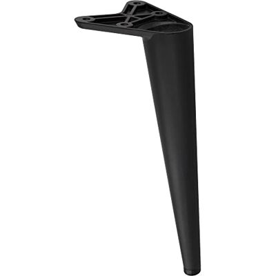 Gedotec TORIN Pied de meuble en métal 1 pièce Noir mat Pieds de 20 cm Avec capacité de charge jusqu'à 100 kg Pieds d'armoire à visser Pieds de meubles pour étagère Pieds de lit Gedotec TORIN Pied de meuble en métal 1 pièce Noir mat Pieds de 20 cm Avec capacité de charge jusqu'à 100 kg Pieds d'armoire à visser Pieds de meubles pour étagère Pieds de lit