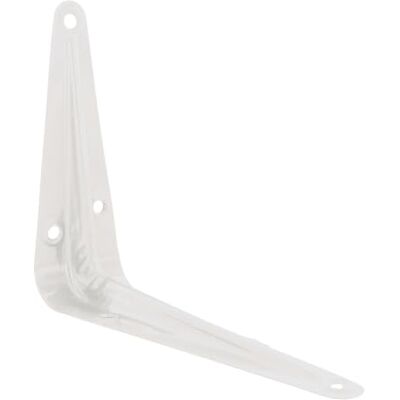 Merriway BH06749 London Supports d'étagère murale en acier Blanc 12,7 x 10,2 cm Merriway BH06749 London Supports d'étagère murale en acier Blanc 12,7 x 10,2 cm