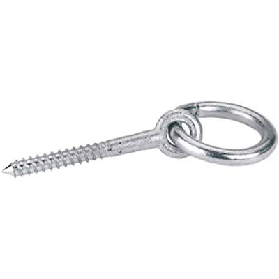 Kerbl Lot de 2 anneaux à vis à bois 12 x 80 mm Kerbl Lot de 2 anneaux à vis à bois 12 x 80 mm