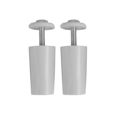 Amig Butée pour volets roulants en plastique gris Amortisseur avec vis M5 antirouille et rondelle extérieure Résistant aux intempéries Longueur : 60 mm Amig Butée pour volets roulants en plastique gris Amortisseur avec vis M5 antirouille et rondelle extérieure Résistant aux intempéries Longueur : 60 mm